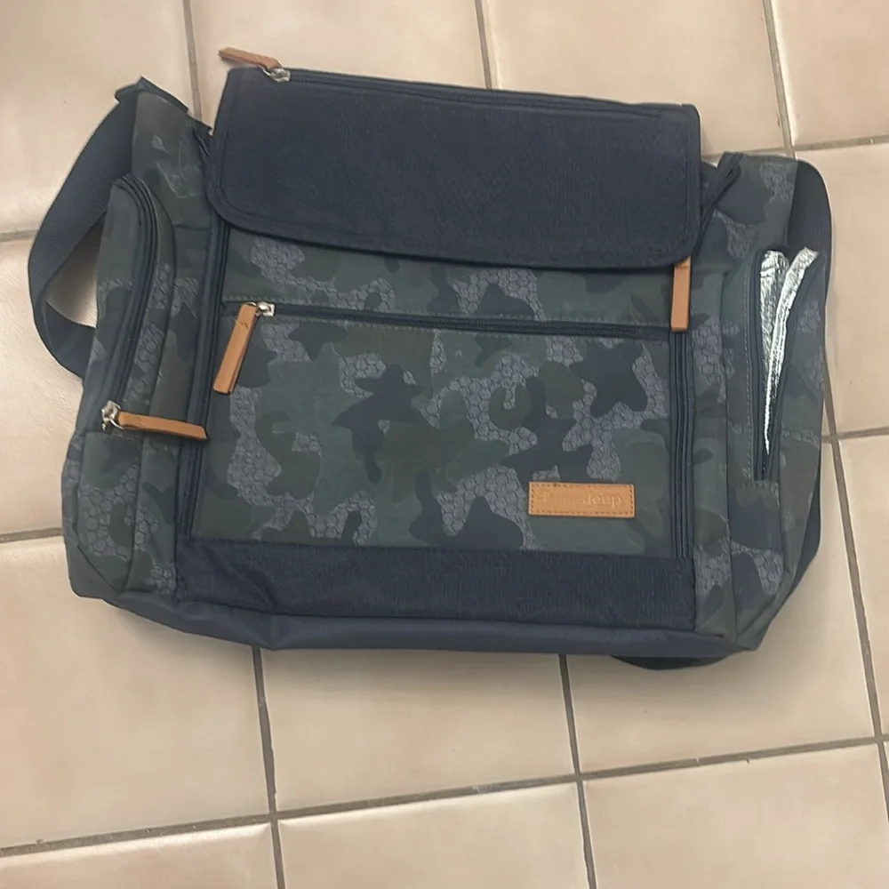 J is for Jeep Unisex Camouflage Bag.
